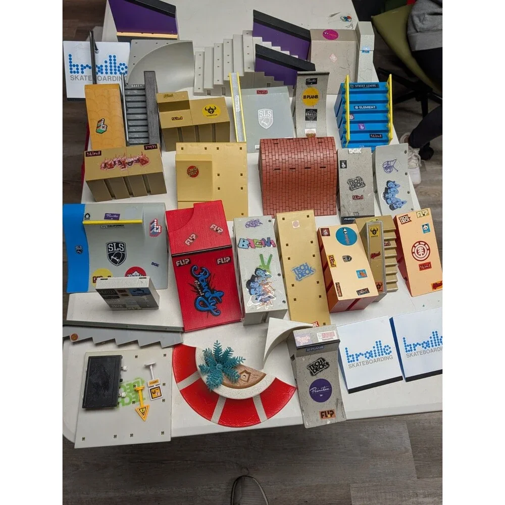 43 Piece Tech Deck Lot